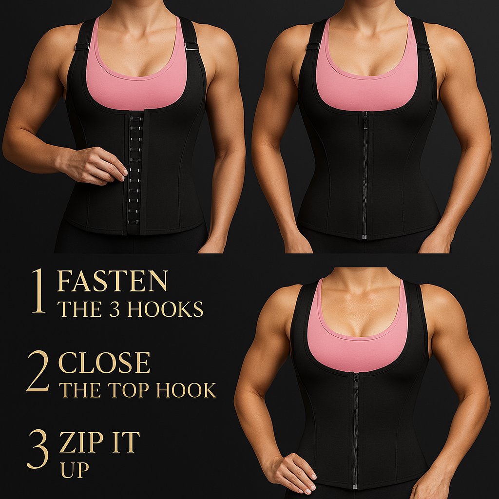 SINTRÉ Zipper Compression Control Corset
